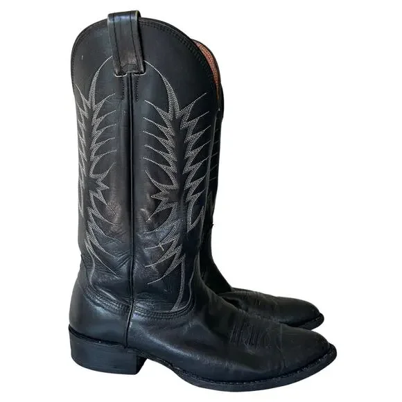 Nocona Boots | Shoes | Vintage Nocona Cowboy Boots Western Leather
